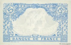 5 Francs BLEU FRANKREICH  1912 F.02.11 VZ+