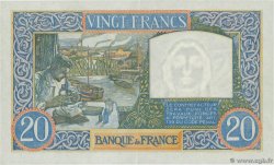 20 Francs TRAVAIL ET SCIENCE FRANKREICH  1940 F.12.04 VZ+