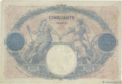 50 Francs BLEU ET ROSE FRANCIA  1927 F.14.40 BB