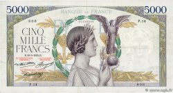 5000 Francs VICTOIRE FRANCIA  1935 F.44.02 BB