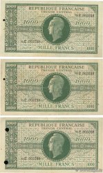 1000 Francs MARIANNE THOMAS DE LA RUE Faux FRANKREICH  1945 VF.13.02x SS
