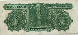 1 Quetzal GUATEMALA  1938 P.014a q.SPL