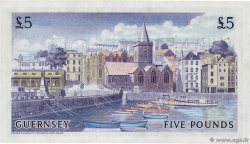 5 Pounds GUERNSEY  1969 P.46c XF+