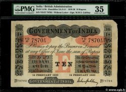 10 Rupees INDIA
  1920 P.A10v q.SPL