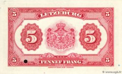5 Francs Spécimen LUXEMBURGO  1944 P.43s SC+