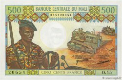 500 Francs MALI  1973 P.12d fST+