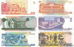 20 au 1000 Pesos Commémoratif FILIPINAS  2009 P.200 au P.205 SC+