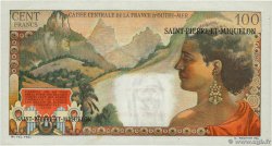 2 NF sur 100 Francs La Bourdonnais SAINT-PIERRE UND MIQUELON  1960 P.32 fST
