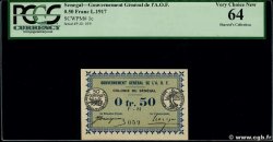 50 Centimes SENEGAL  1917 P.01c fST+