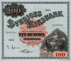 100 Kronor SUÈDE  1962 P.48d UNC