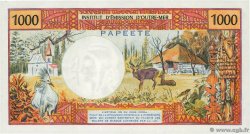 1000 Francs TAHITI  1985 P.27d ST
