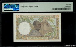25 Francs FRENCH WEST AFRICA  1943 P.38 FDC