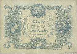 5 Francs ALGERIA  1916 P.071a q.BB