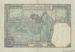 5 Francs ALGERIA  1933 P.077a SPL