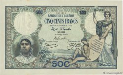 500 Francs ALGERIEN  1926 P.082