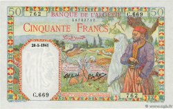 50 Francs ALGERIA  1941 P.084 q.FDC