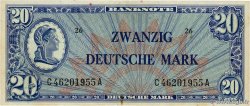 20 Deutsche Mark GERMAN FEDERAL REPUBLIC  1948 P.09a EBC