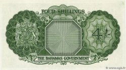 4 Shillings BAHAMAS  1961 P.13c UNC-