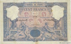 100 Francs BLEU ET ROSE FRANCIA  1895 F.21.08 BB