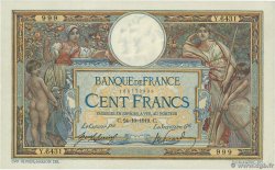 100 Francs LUC OLIVIER MERSON sans LOM Numéro spécial FRANCE  1919 F.23.11 SUP