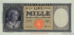 1000 Lire ITALY  1947 P.083 AU+