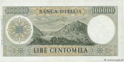 100000 Lire ITALY  1969 P.100b VF
