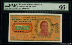 100 Francs KATANGA  1960 P.08a UNC