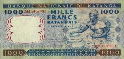 1000 Francs KATANGA  1962 P.14a pr.NEUF