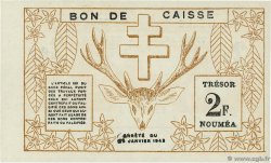 2 Francs NOUVELLE CALÉDONIE  1943 P.56b SC+