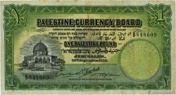 1 Pound PALESTINA  1929 P.07b MB