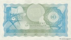 10 Rupees SEYCHELLES  1968 P.15a FDC