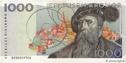 1000 Kronor SUÈDE  1990 P.60a q.AU