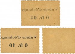 5, 10 et 25 Centimes COSTA DE MARFIL  1920 P.04 à 06 SC+