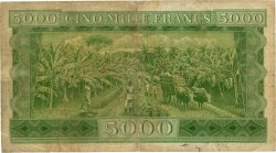 5000 Francs GUINEA  1958 P.10 BC+