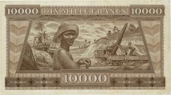 10000 Francs GUINEA  1958 P.11 MBC