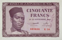 50 Francs MALI  1960 P.01 NEUF