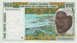 500 Francs WEST AFRIKANISCHE STAATEN  1994 P.210Be fST+