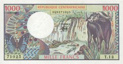 1000 Francs REPúBLICA CENTROAFRICANA  1980 P.10