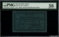 5 Rupien Deutsch Ostafrikanische Bank  1948 P.35