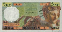 5 Nouveaux Francs ARGELIA  1959 P.118a EBC