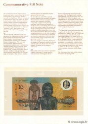 10 Dollars Set de présentation AUSTRALIA  1988 P.49a UNC