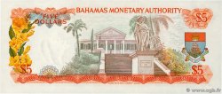 5 Dollars BAHAMAS  1968 P.29a UNC-