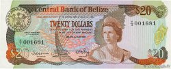 20 Dollars BELIZE  1983 P.45 ST