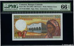 500 Francs KOMOREN  1994 P.10b2 ST