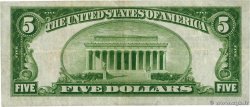5 Dollars UNITED STATES OF AMERICA New York 1929 FR.1800 VF