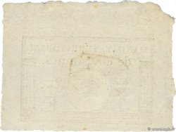 5 Francs Monval cachet noir FRANKREICH  1796 Ass.63b fST