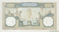 1000 Francs CÉRÈS ET MERCURE FRANCE  1937 F.37.10 AU