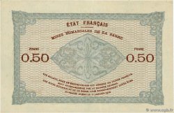 50 Centimes MINES DOMANIALES DE LA SARRE FRANCIA  1920 VF.50.02 AU