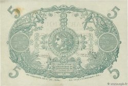 5 Francs Cabasson violet MARTINIQUE  1946 P.06 q.SPL