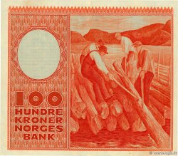 100 Kroner NORVÈGE  1959 P.33c XF